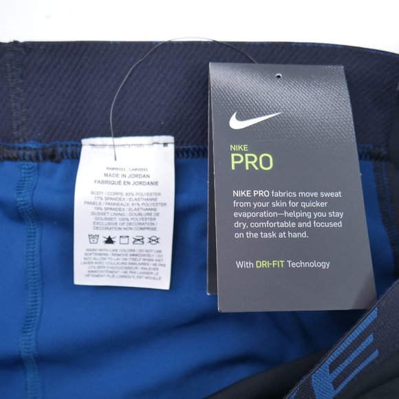 Nike Pro 365 Crop Compression Breathable Tights - Picture 6 of 8